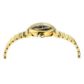 Versace Virtus Quartz Black Dial Gold Steel Strap Watch for Women - VEHC00619