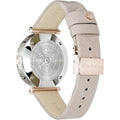 Versace V-Twist White Dial White Leather Strap Watch for Women - VELS00419