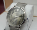 Versace V-Circle Silver Dial Silver Mesh Bracelet Watch for Men - VBQ060017