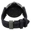 Versace V-Race Diver Black Dial Black Rubber Strap Watch for Men - VAB050016