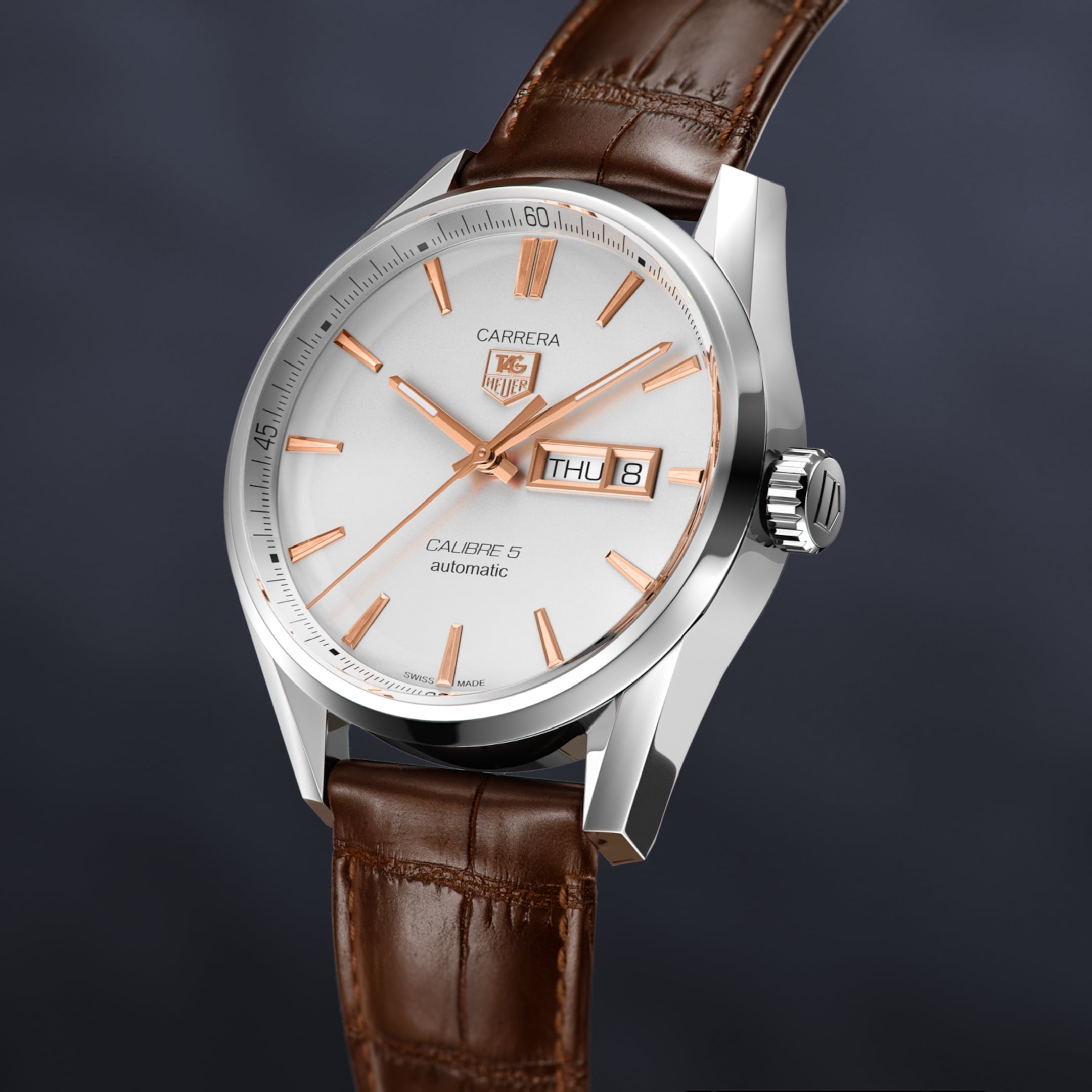 Tag Heuer Carrera White Dial Watch for Men - WAR201D.FC6291