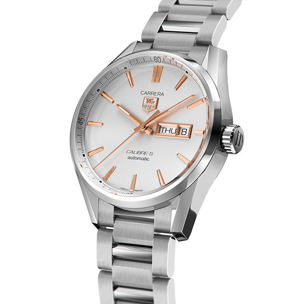 Tag Heuer Carrera White Dial Watch for Men - WAR201D.BA0723