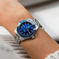 Tag Heuer Aquaracer Diamonds Blue Dial Silver Steel Strap Watch for Women - WAY131L.BA0748