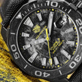Tag Heuer Aquaracer Carbon Dial Watch for Men - WBD218B.FC6446