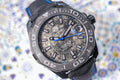 Tag Heuer Aquaracer Calibre 5 Black Nylon Strap Carbon Dial Watch for Men -  WBD218C.FC6447