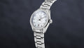 Tag Heuer Carrera Date Diamonds Mother of Pearl Dial Silver Steel Strap Watch for Women - WBN2414.BA0621