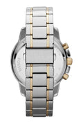 Fossil Dean Chronograph White Dial Silver Steel Strap Watch for Men - FS4795