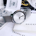 Movado Bold Silver Dial Silver Mesh Bracelet Watch For Men - 3600260