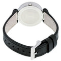 Gucci G Interlocking Black Dial Black Leather Strap Watch For Women - YA133501