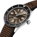 Breitling Superocean Heritage '57 Outerknown Brown Dial Brown NATO Strap Watch for Men - A103703A1Q1W1