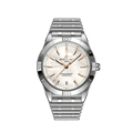 Breitling Chronomat 36 Mother of Pearl Dial Silver Steel Strap Watch for Women - A10380101A4A1