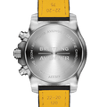 Breitling Avenger Chronograph 45mm Black Dial Black Leather Strap Watch for Men - A13317101B1X1