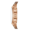 Marc Jacobs Corie White Dial Brown Leather Strap Watch for Women - MJ1581