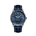 Breitling Navitimer Automatic 41 Blue Dial Blue Leather Strap Watch for Men - A17326161C1P3