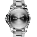 Breitling Superocean Automatic 44mm Yellow Dial Silver Steel Strap Watch for Men - A17375211/1A1
