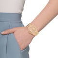 Marc Jacobs Amy Dexter Rose Gold Dial Rose Gold Steel Strap Watch for Women - MBM3216