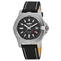 Breitling Avenger Automatic GMT 43 Black Dial Black Nylon Strap Watch for Men - A32397101B1X1
