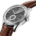 Breitling Premier Automatic 40mm Grey Dial Brown Leather Strap Watch for Men - A37340351B1P2