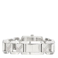 Burberry Signature Quartz Black Dial Silver Steel Strap Watch for Women - BU4210