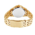 Fossil FB-01 Chronograph Black Dial Gold Steel Strap Watch for Men - FS5836