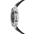 Salvatore Ferragamo Sapphire Chrono Black Dial Black Silicone Strap Watch for Men - SFME00121