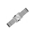 Guess Nouveau Diamonds Silver Dial Silver Mesh Bracelet Watch for Women - W0127L1