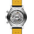 Breitling Top Time B01 Triumph Blue Dial Black Leather Strap Watch for Men - AB01764A1C1X1
