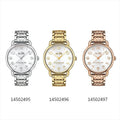Coach Delancey White Dial Rose Gold Steel Strap Watch for Women - 14502497