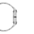 Daniel Wellington Iconic Link White Dial Silver Steel Strap Watch For Women - DW00100207