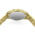 Michael Kors Slim Runway Green Dial Gold Steel Strap Watch for Women - MK3435