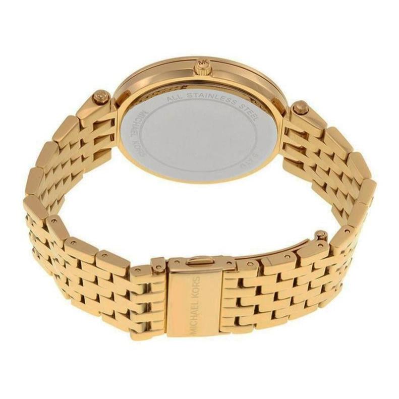 Michael Kors Darci Gold Dial Gold Steel Strap Watch for Women - MK3438