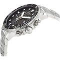 Tissot Seastar 1000 Chronograph Black Dial Silver Steel Strap Watch For Men - T120.417.11.051.00