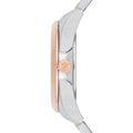 Emporio Armani Analog White Dial Two Tone Steel Strap Watch For Women - AR11029