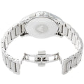 Emporio Armani Valente Chronograph Quartz Black Dial Silver Steel Strap Watch For Men - AR11083