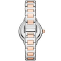 Emporio Armani Mia Three Hand Moonphase Mother of Pearl Dial Two Tone Steel Strap Watch For Women - AR11567