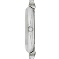 Emporio Armani Gianni T-Bar Mother of Pearl Dial Two Tone Steel Strap Watch For Women - AR1987