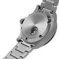 Emporio Armani Diver Automatic Green Dial Silver Steel Strap Watch For Men - AR60061