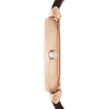 Emporio Armani Analog White Dial Brown Leather Strap Watch For Men - AR9042