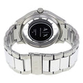 Armani Exchange Hampton Chronograph Blue Dial Silver Steel Strap Watch For Men - AX2178