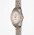 Tissot Ballade Powermatic 80 Cosc Mother of Pearl Dial Two Tone Steel Strap Watch For Women - T108.208.22.117.01