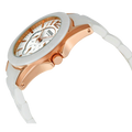 Fossil Ceramic Multifunction White Dial White Steel Strap Watch for Women - CE1006