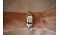Burberry The Pioneer Grey Dial Leather Strap Watch for Women - BU9504
