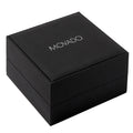 Movado Series 800 Black Dial Black Steel Strap Watch For Men - 2600143