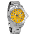 Breitling Avenger Automatic 45mm Seawolf Yellow Dial Silver Steel Strap Strap Watch for Men - A17319101/1A1