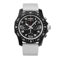 Breitling Endurance Pro Black Dial White Rubber Strap Watch for Men - X82310A71B1S1