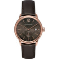 Burberry The Classic Brown Dial Brown Leather Strap Watch for Men - BU10012