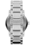 Burberry The City Silver Dial Silver Steel Strap Watch for Men - BU9900