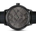 Burberry The Classic Round Horseferry Black Dial Black Leather Strap Watch for Men - BU10010