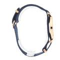 Daniel Wellington Classic Bayswater White Dial Navy Blue NATO Strap Watch For Women - DW00100279