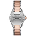 Emporio Armani Sea Explorer GMT Quartz White Dial Two Tone Steel Strap Watch For Men - AR11591